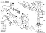 Bosch 3 601 H82 L65 GWS 22-230 H Angle Grinder 110 V / GB Spare Parts GWS22-230H